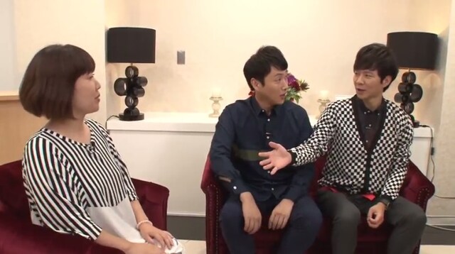 「湘南美容外科クリニック」の新Web動画に出演する、アンジャッシュと田上よしえ（左）。