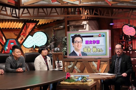 （左から）雨上がり決死隊、笑い飯・西田。(c)ABC