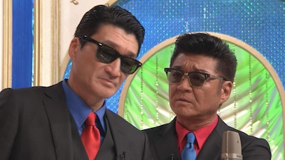 「笑×演」でタイムマシーン3号が書いた漫才を披露する小沢兄弟。(c)テレビ朝日