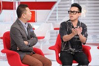 左からくりぃむしちゅー上田、宮川大輔。(c)日本テレビ