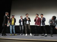 プレミア試写会の様子。