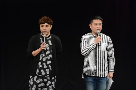 MCを務めたギンナナ。