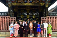 「京都国際映画祭2017 -映画もアートもその他もぜんぶ-」オープニングセレモニーの様子。