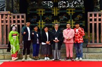 「京都国際映画祭2017 -映画もアートもその他もぜんぶ-」オープニングセレモニーの様子。