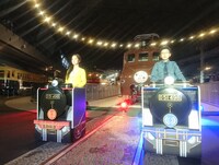 「鉄道対決」のワンシーン。(c)テレビ朝日