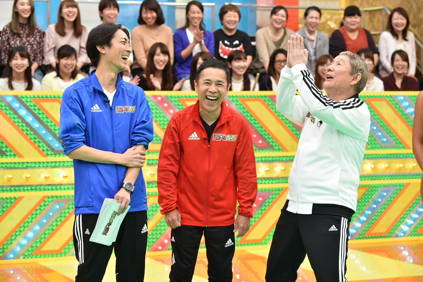 ビートたけしとナインティナイン。(c)テレビ朝日