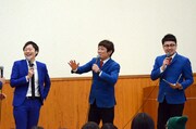 トークイベントの様子。