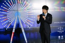 「ジョッター」のPRイベントに登壇した麒麟・川島。