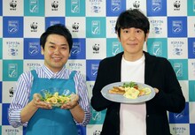 左から松橋周太呂、ココリコ田中。