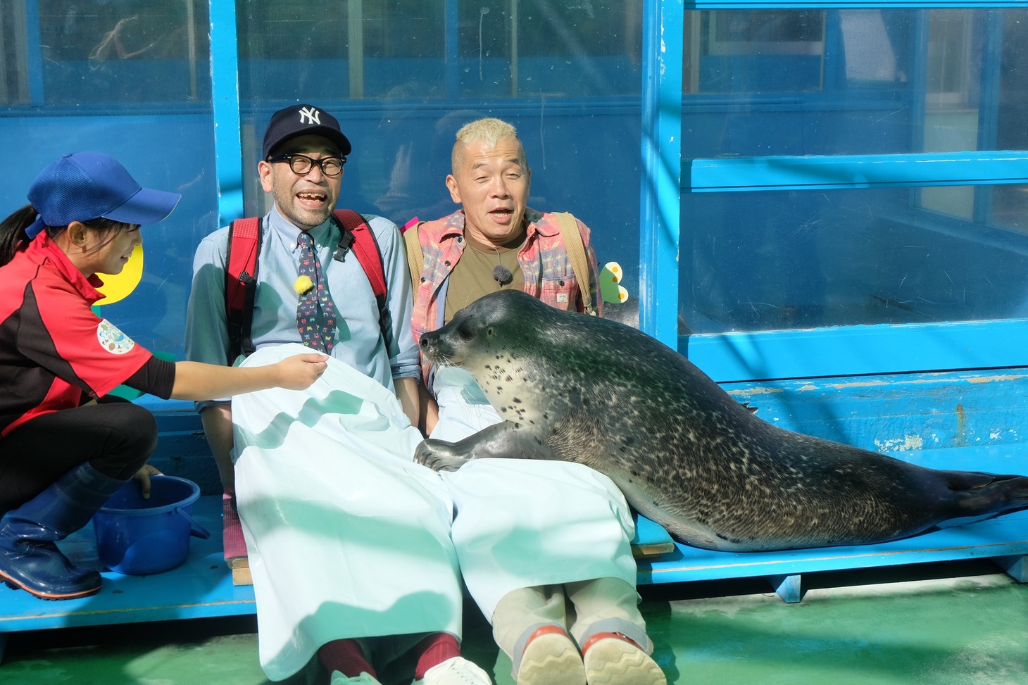 「メ～テレ開局55周年記念番組 旅してゴメン700回SP」のワンシーン。(c)メ～テレ
