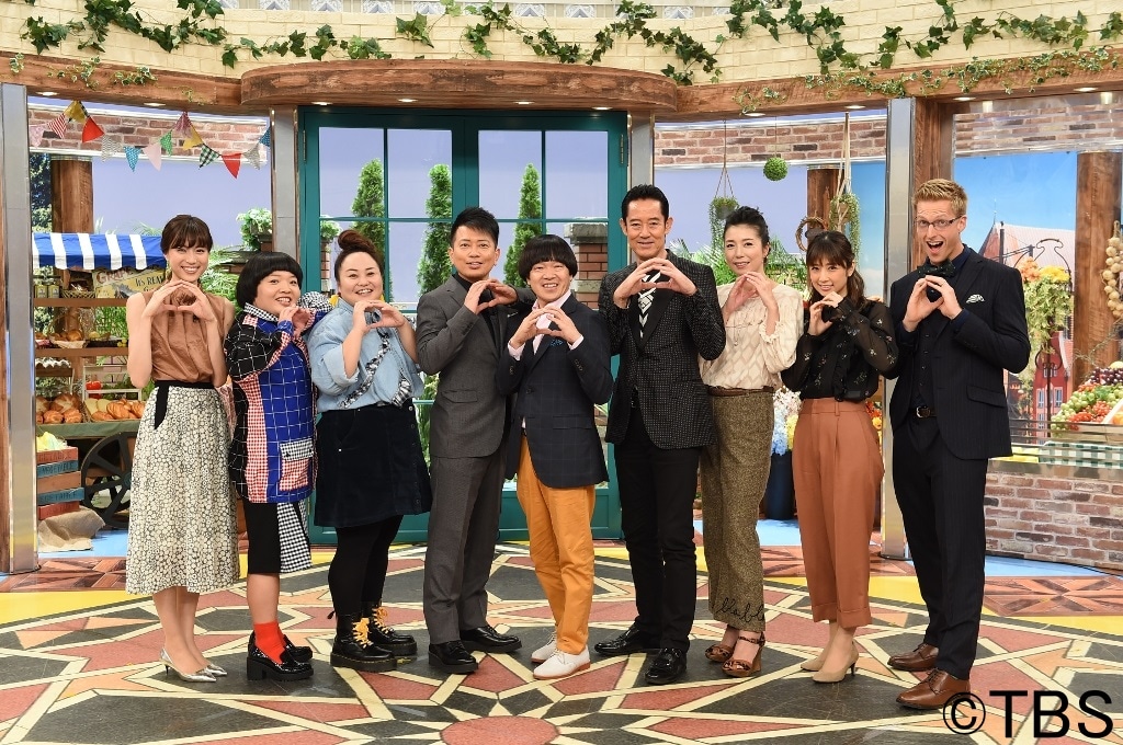 「芸能人が人気商品を○○してみた！ ～まだ間に合う！マル得お買い物SP～」の出演者たち。