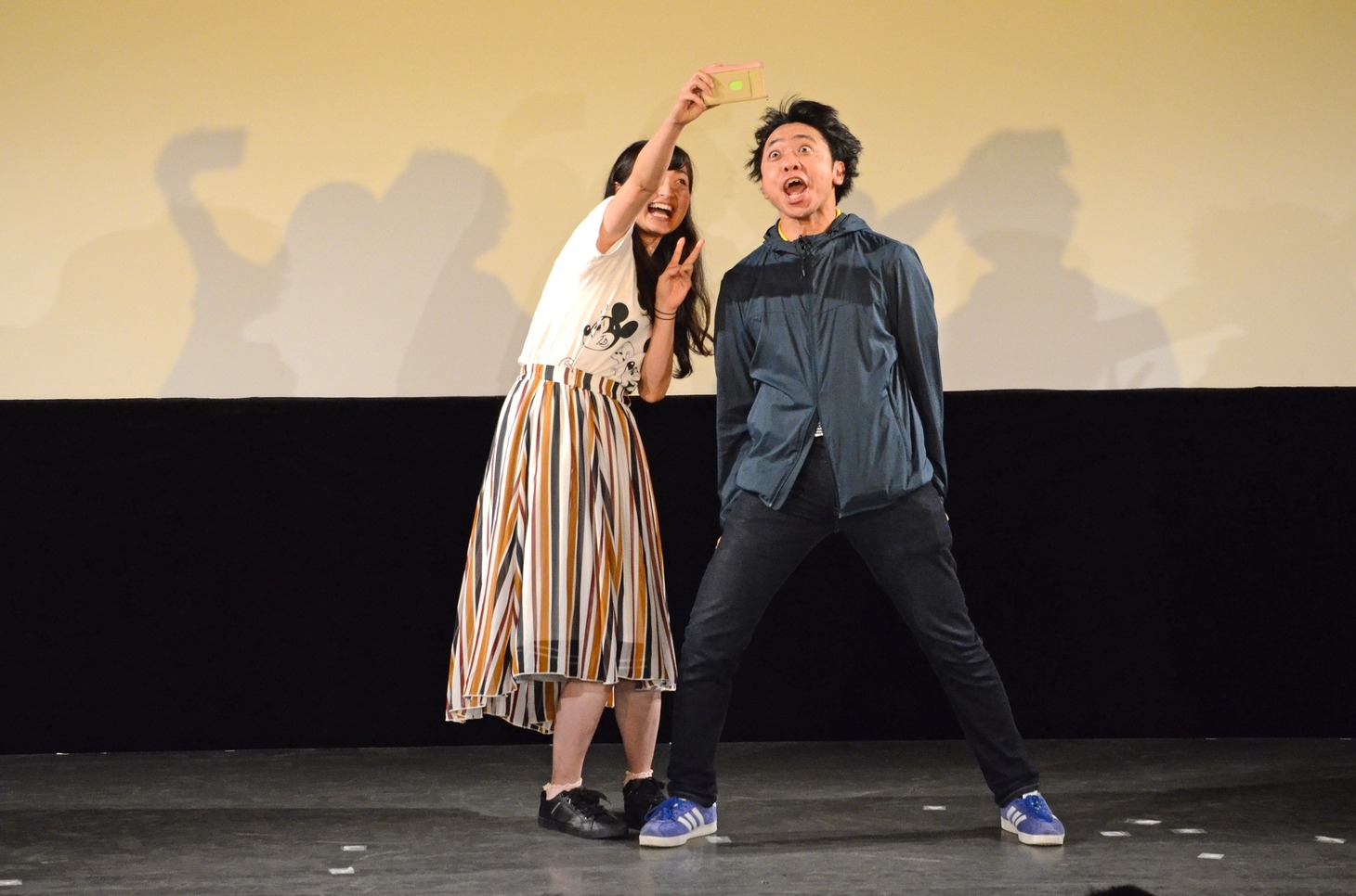 コントのワンシーン。