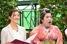 左から中村秀香アナウンサー、ゆりやんレトリィバァ。(c)読売テレビ