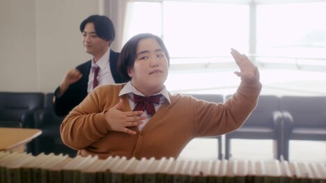 「恋する肌キュンmovie」第2弾のワンシーン。