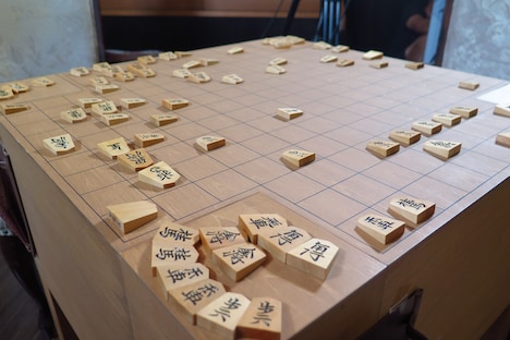 「四神将棋」の盤面。(c)BSフジ