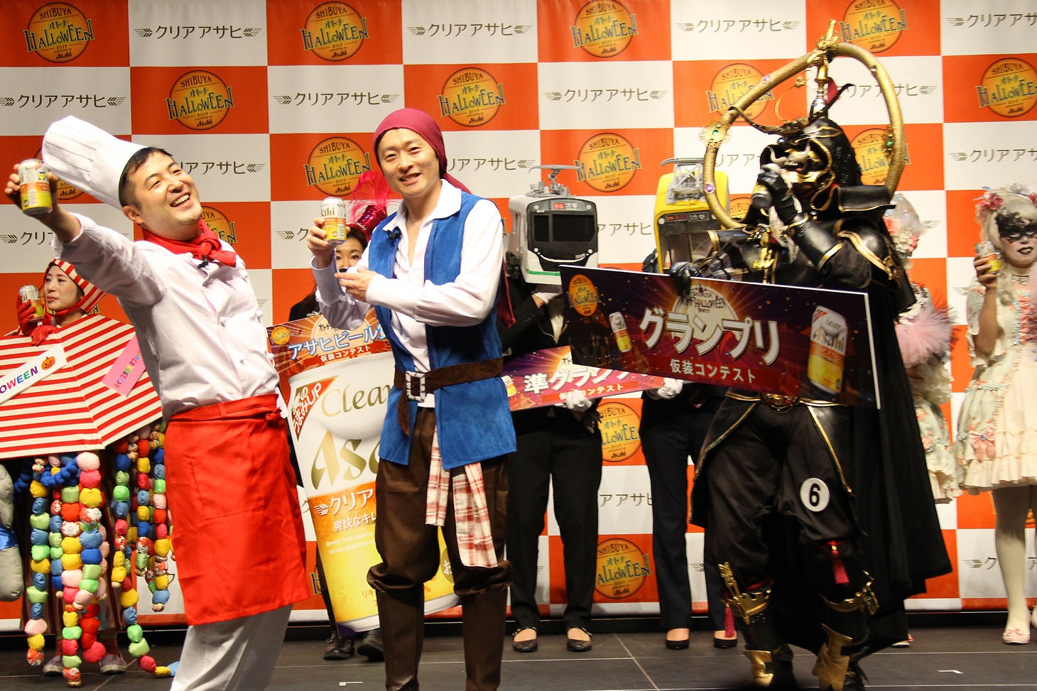 「SHIBUYA オトナHALLOWEEN 2017」の様子。