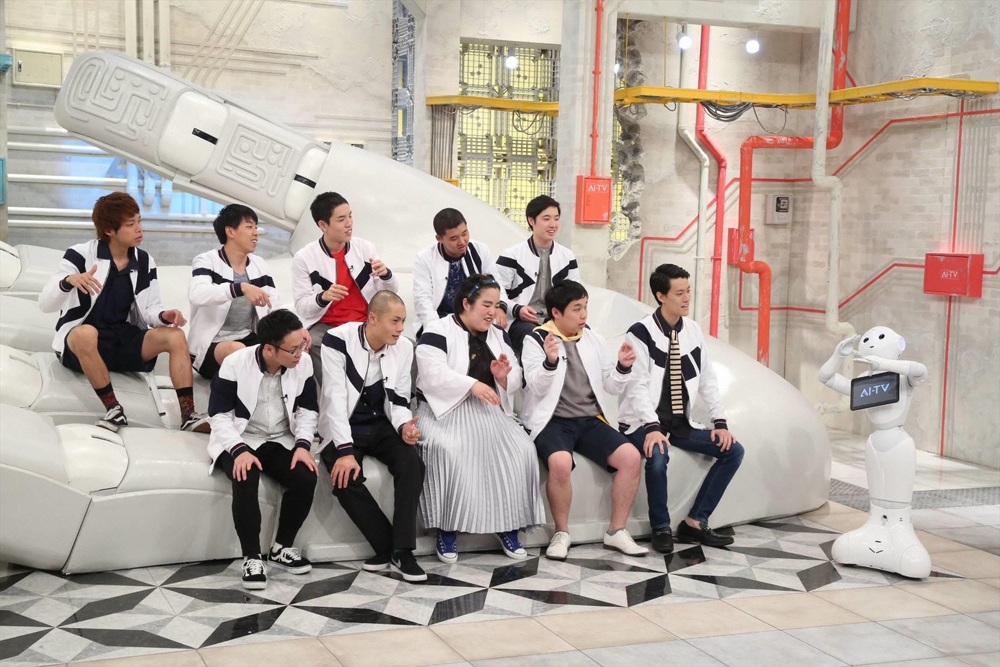 「AI-TV」のワンシーン。(c)フジテレビ