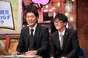 「雨上がりの『Aさんの話』～事情通に聞きました！～」に出演する、スーパーマラドーナ。(c)ABC