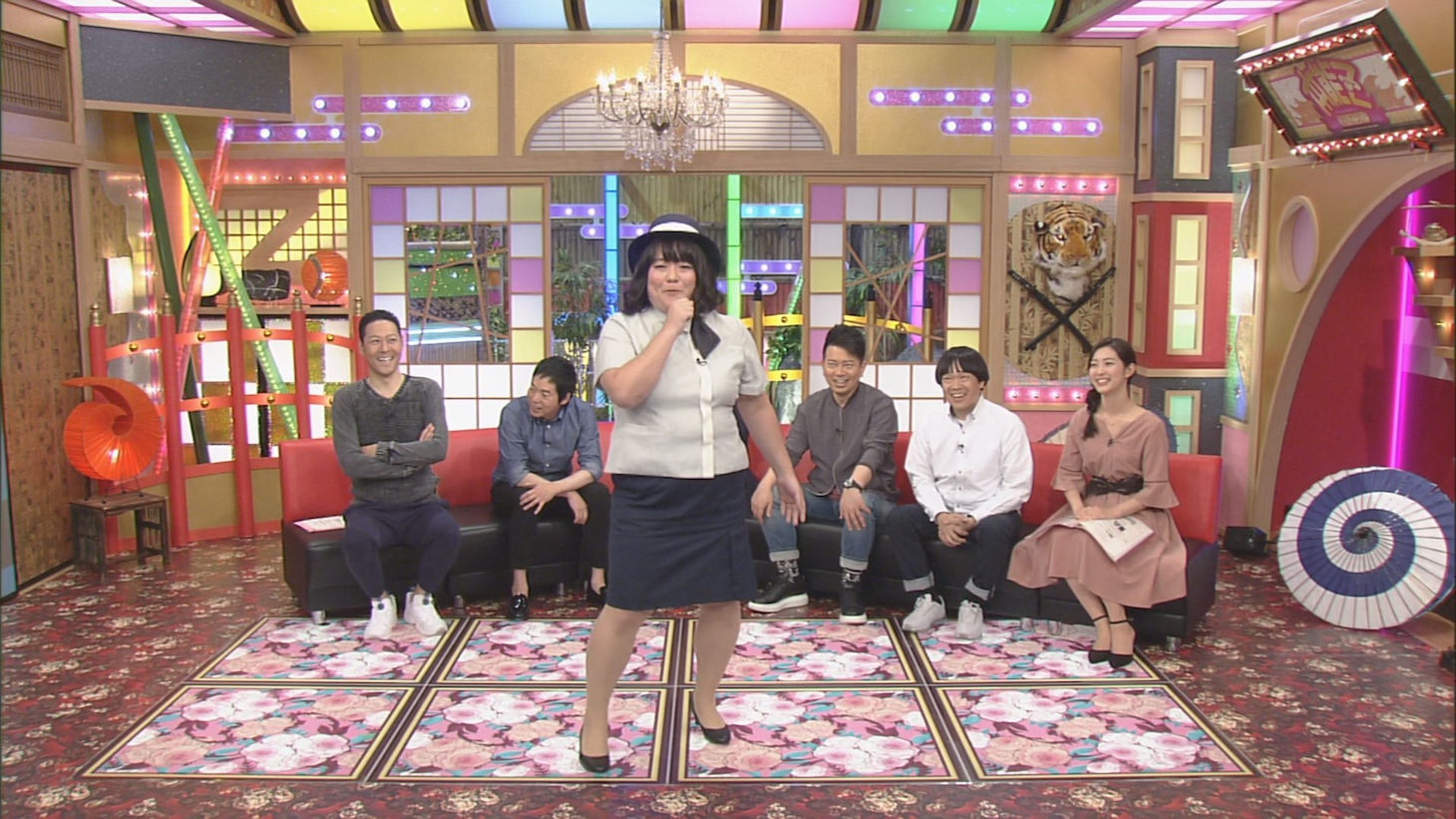 堀川絵美のネタのワンシーン。(c)CBC