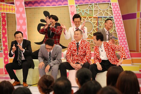 「浅草芸人」として出演する4組。 (c)中京テレビ