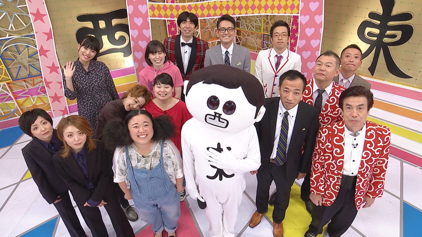 「前略、西東さん」の出演者たち。(c)中京テレビ