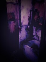 ホラーアトラクション「畏怖 咽び家」のイメージ。