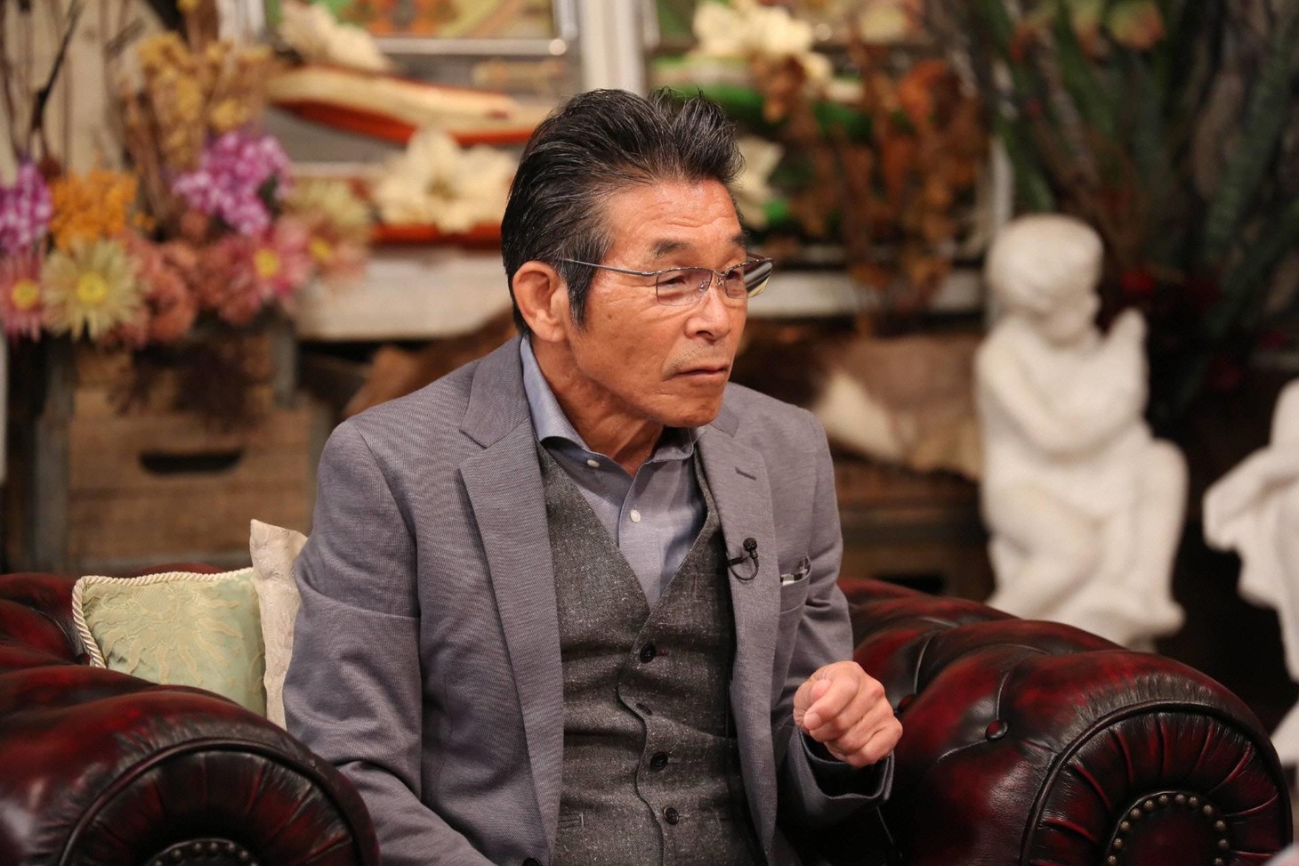 「アウト×デラックス」に出演する間寛平。(c)フジテレビ