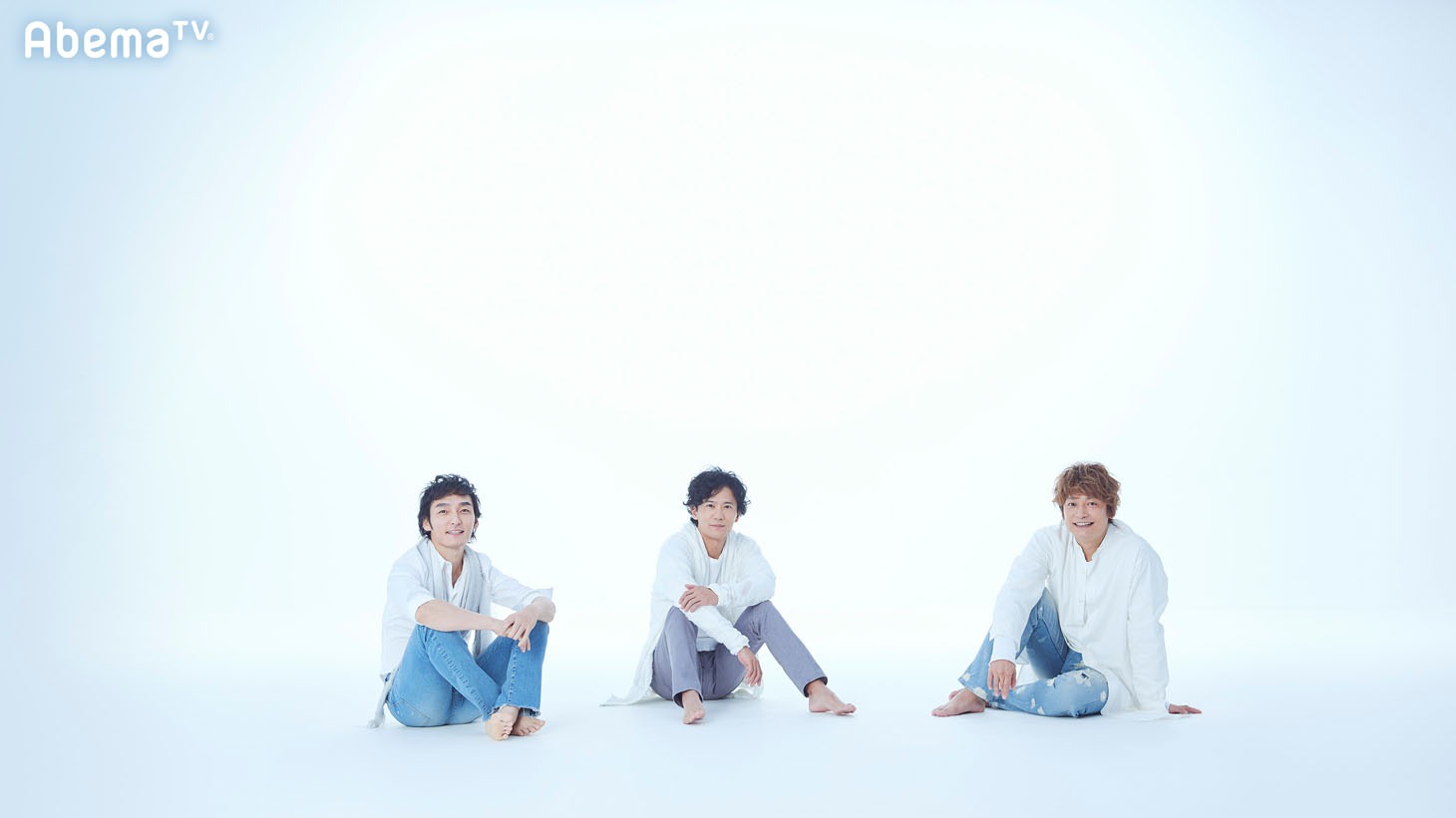 稲垣・草なぎ・香取3人で「インターネットはじめます「72時間ホンネテレビ』」(c)AbemaTV