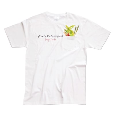 「YOKO FUCHIGAMI バーニャカウダ Tシャツ」
