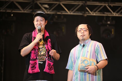 小籔千豊と岸大介（ダイアン西澤）。