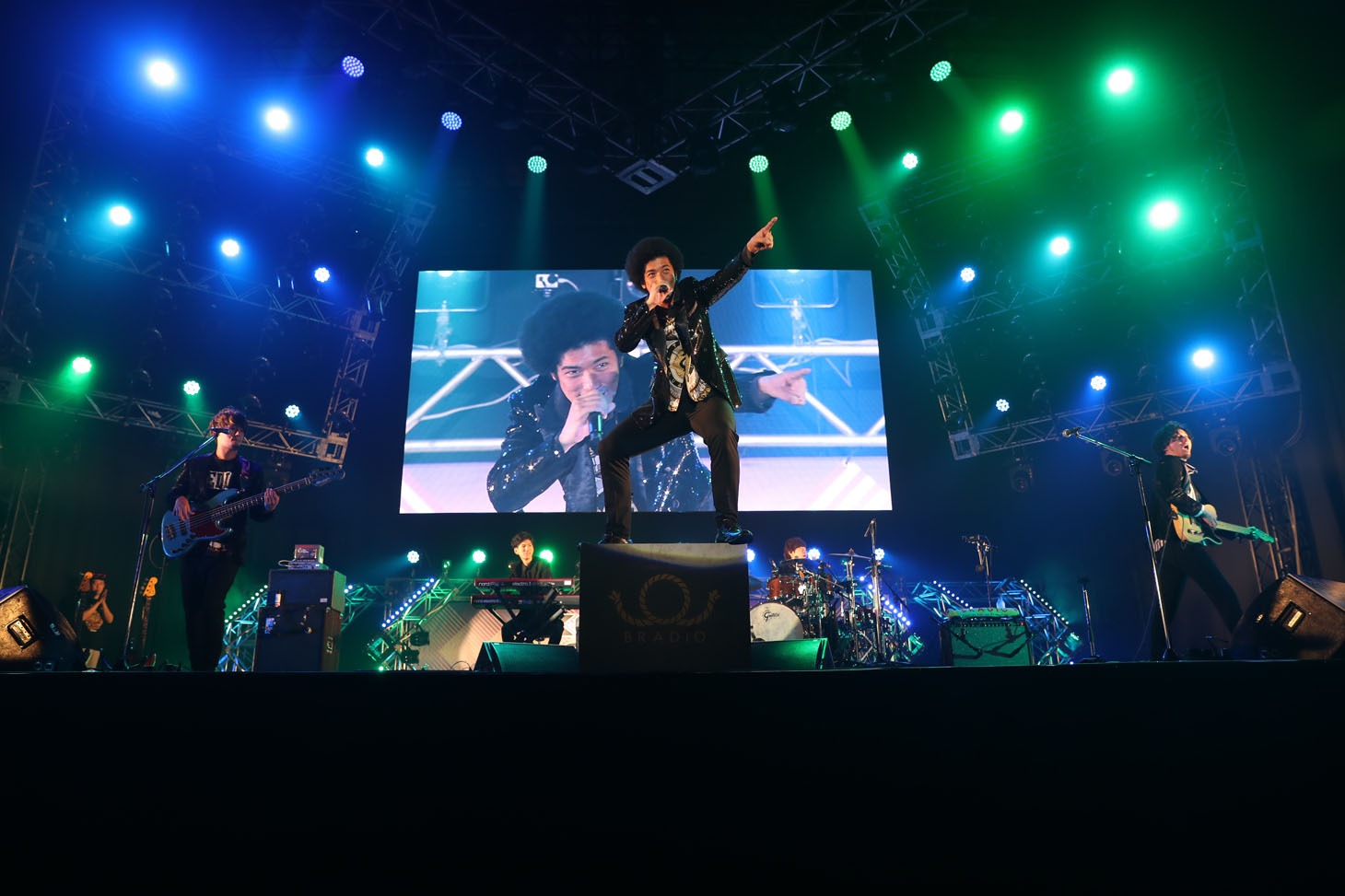 「KOYABU SONIC 2017 supported by タウンワーク」初日の様子。