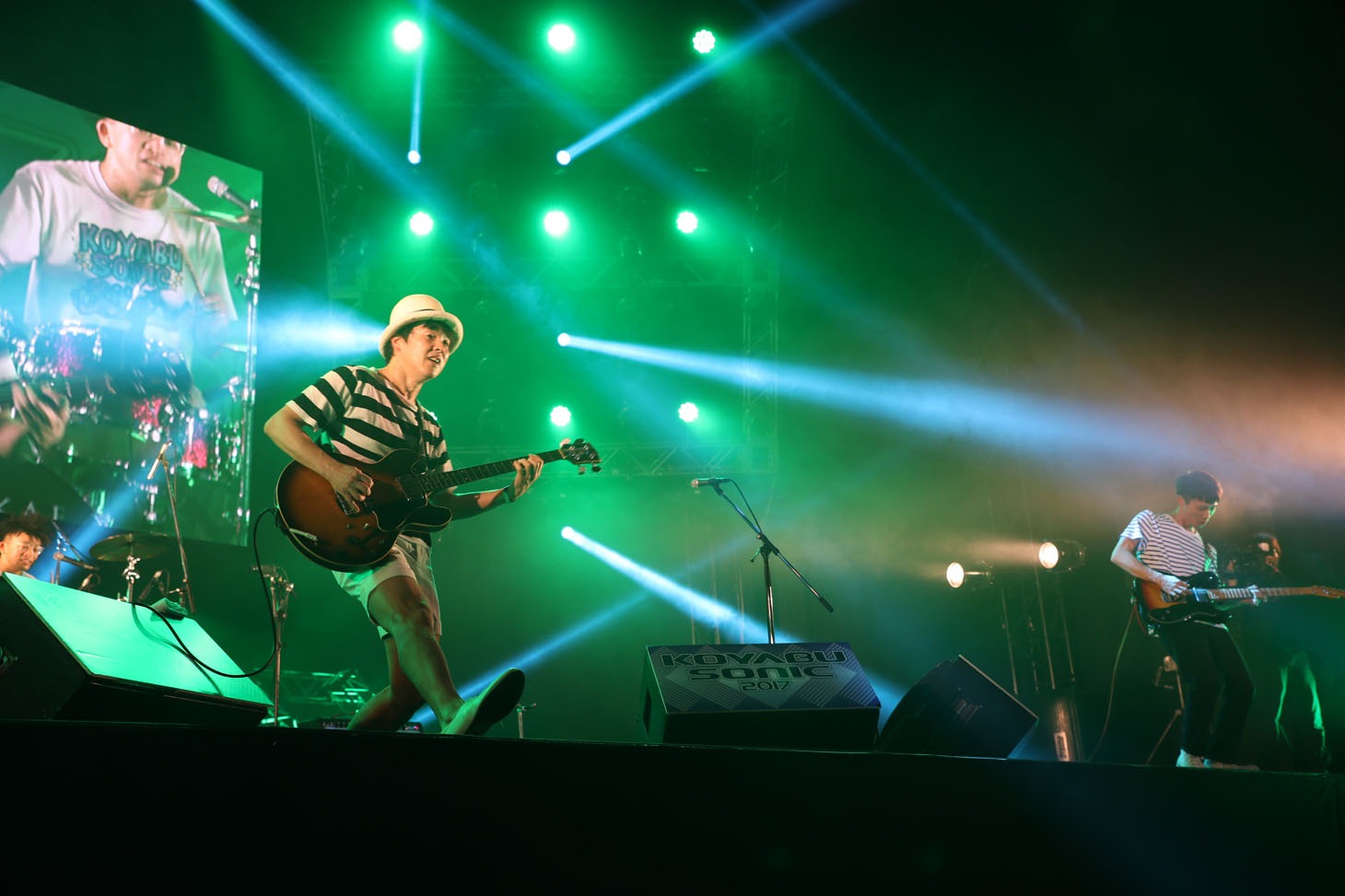 「KOYABU SONIC 2017 supported by タウンワーク」初日の様子。