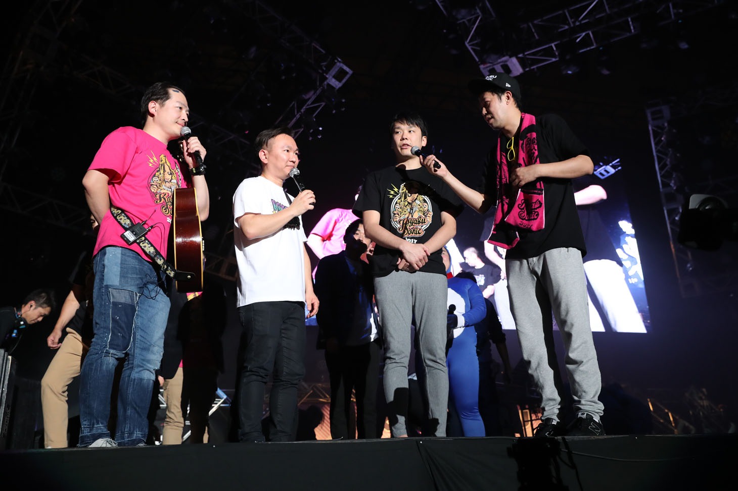 「KOYABU SONIC 2017 supported by タウンワーク」初日の様子。