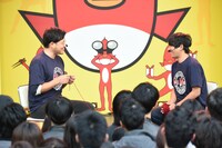 コントを披露するアルコ＆ピース。(c)TBSラジオ