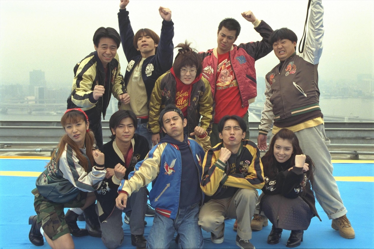 「めちゃ×2イケてるッ！」初回放送時のメンバー。(c)フジテレビ