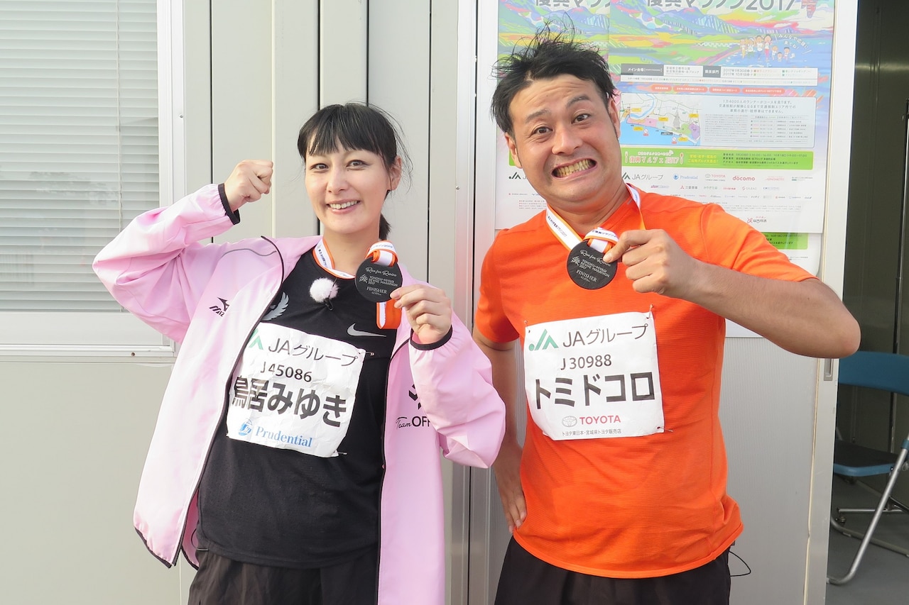 鳥居みゆき大泣きの「東北魂TV」フルマラソン企画、2週にわたり放送