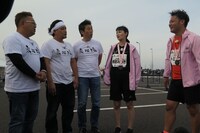 「東北・みやぎ復興マラソン2017」の様子。(c)BSフジ