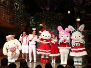 「ピューロクリスマス」先行お披露目会の様子。