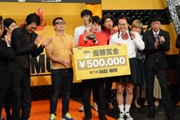 優勝者発表の瞬間。