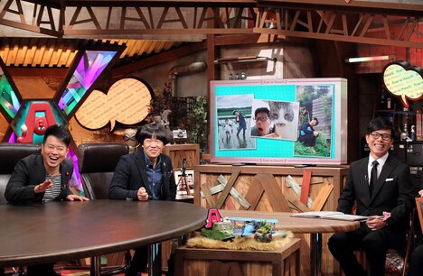 （左から）雨上がり決死隊、バッファロー吾郎・竹若。(c)ABC