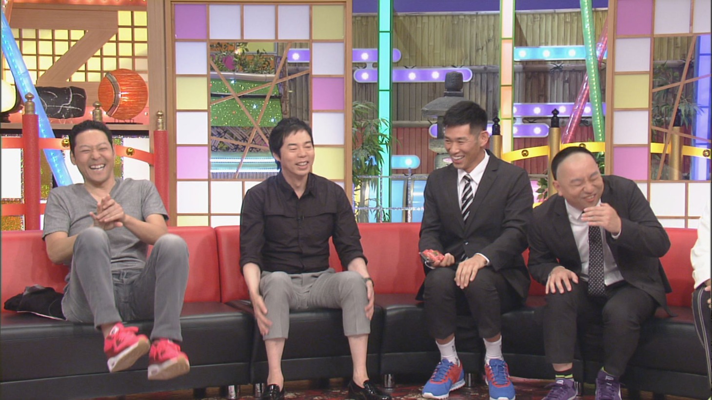 （左から）東野幸治、今田耕司、レイザーラモン。(c)CBC