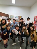 「ショートストーリーロングコント第3回公演『ルート』」の出演者たち。