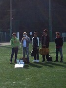 左から月亭方正、ダウンタウン松本、ココリコ遠藤、ココリコ田中、ダウンタウン浜田。(c)日本テレビ