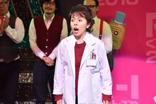 沢口靖子のモノマネをするメルヘン須長。