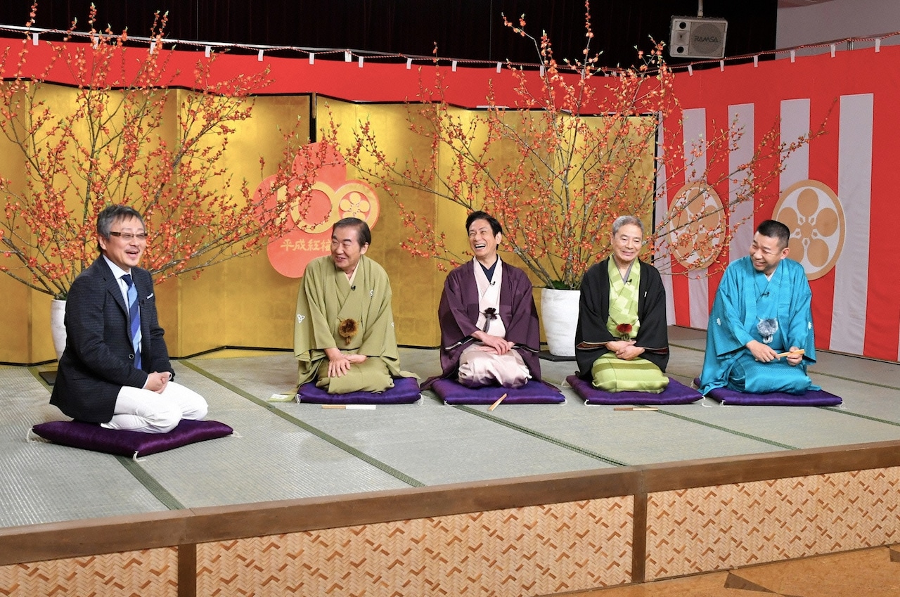 演芸番組「平成紅梅亭」100回到達、桂文枝らが“上方落語四天王”語る