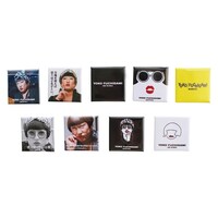 「YOKO FUCHIGAMIスクエア缶バッジ」