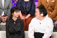 （左から）中条あやみ、ゆりやんレトリィバァ。(c)TBS