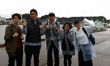 左から小園凌央、篠原信一、アンガールズ田中、今野杏南、吉木りさ。(c)日本テレビ