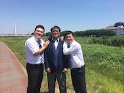 左からアンタッチャブル山崎、カンニング竹山、次長課長・河本。(c)2017 熱血!ガチギレ竹八先生製作委員会