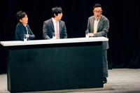 「東京、練馬でジェントルなLive」より、コント「鬼才」。（撮影：Kana Tarumi）